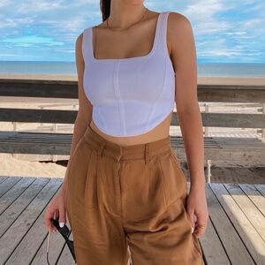 Aritzia Babaton Corset Top